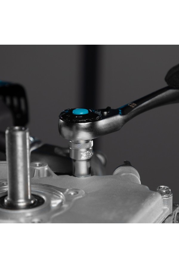 Набор торцевых головок, трещотка 120 зубьев, 1/2