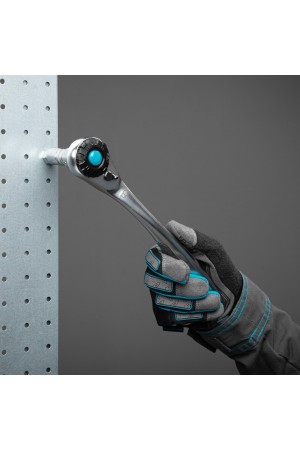 Набор торцевых головок, трещотка 120 зубьев, 1/2