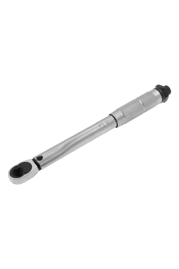 Ключ динамометрический, 5-24 Нм, 1/4, CrV, хромированная Stels