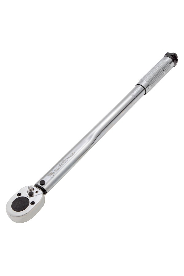 Ключ динамометрический, 42-210 Нм, 1/2, CrV, хромированный Matrix