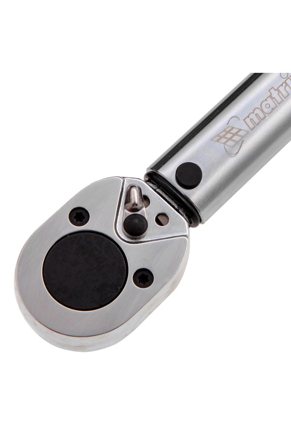 Ключ динамометрический, 42-210 Нм, 1/2, CrV, хромированный Matrix