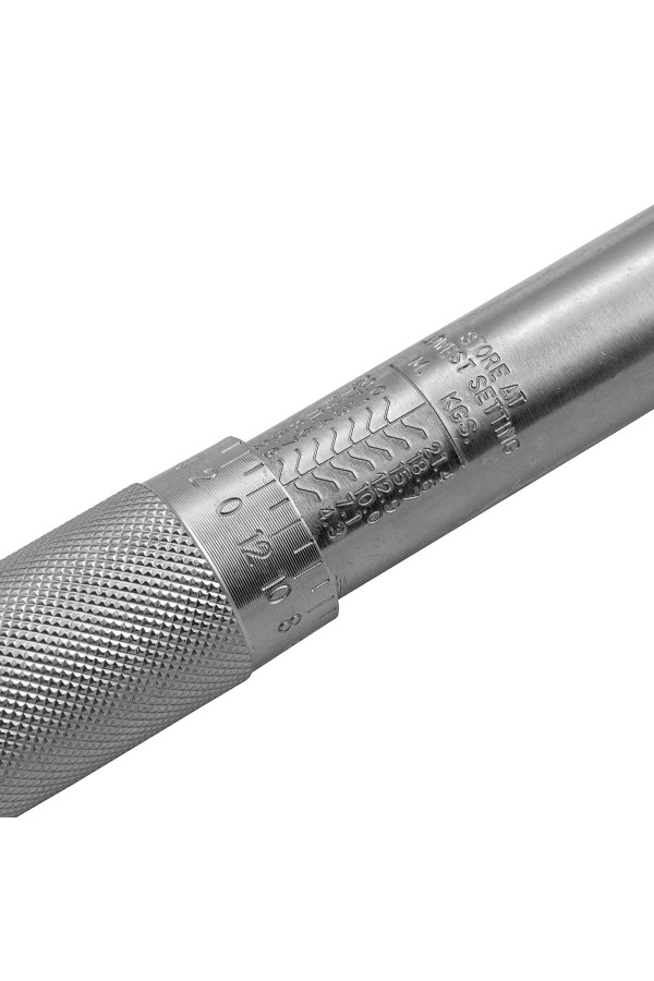 Ключ динамометрический, 42-210 Нм, 1/2, CrV, хромированный Matrix