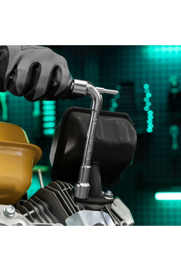 Ключ угловой проходной 14 мм Stels