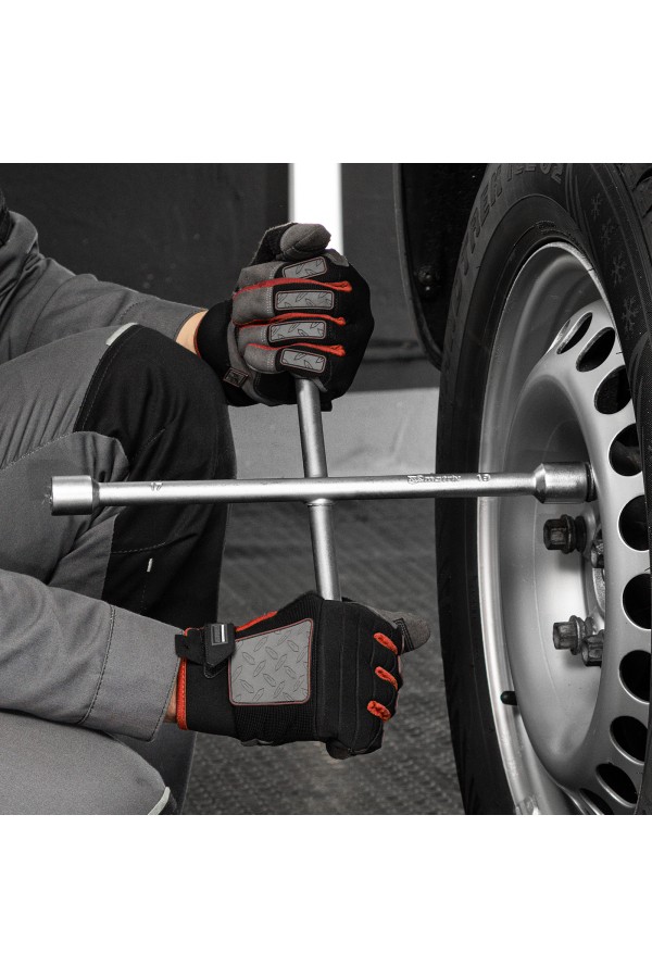 Ключ-крест баллонный, 17 х 19 х 21 мм, под квадрат 1/2, толщина 16 мм Matrix