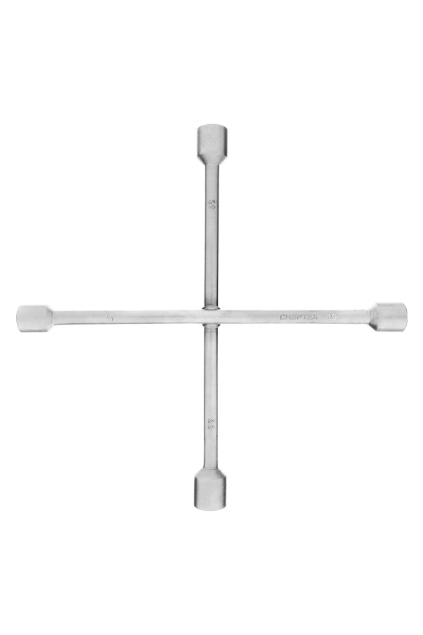 Ключ-крест баллонный, 17 х 19 х 21 х 22 мм, толщина 14 мм Сибртех
