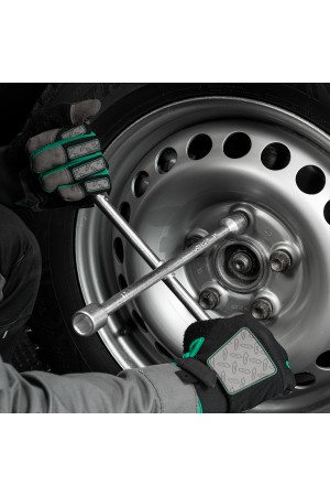 Ключ-крест баллонный, 17 х 19 х 21 х 22 мм, толщина 14 мм Сибртех