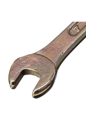 Ключ рожковый, 6 х 7 мм, желтый цинк Сибртех