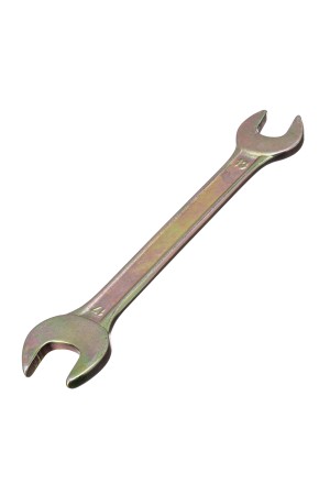 Ключ рожковый, 13 х 17 мм, желтый цинк Сибртех