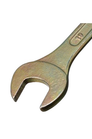 Ключ рожковый, 17 х 19 мм, желтый цинк Сибртех