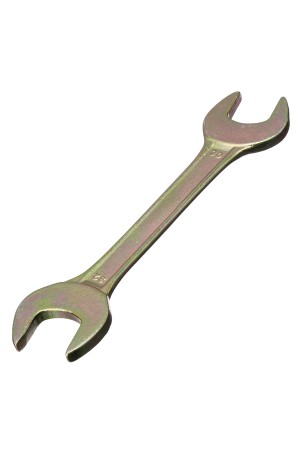 Ключ рожковый, 30 х 32 мм, желтый цинк Сибртех