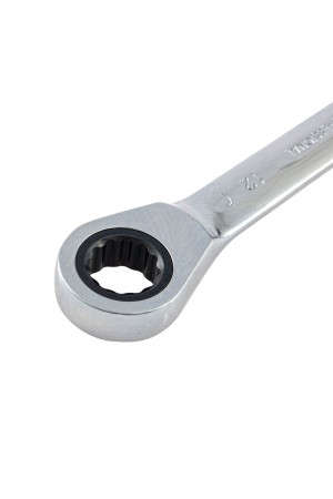 Ключ накидной трещоточный, 10 х 12 мм, CrV, зеркальный хром Matrix