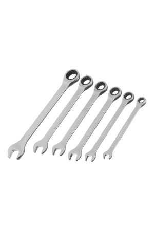 Набор ключей комбинированных, трещеточных 6 шт Matrix