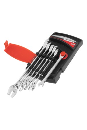 Набор ключей комбинированных, трещеточных 6 шт Matrix