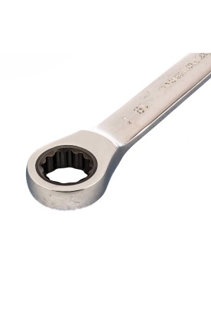 Ключ накидной трещоточный, 17 х 19 мм, CrV, зеркальный хром Matrix