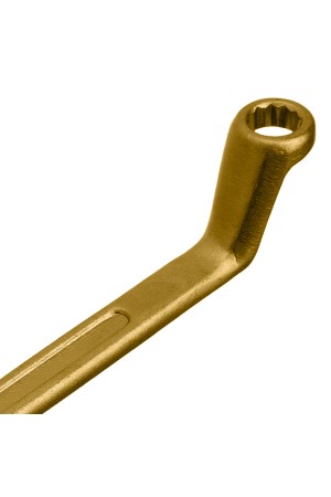 Ключ накидной, 8 х 10 мм, желтый цинк Сибртех