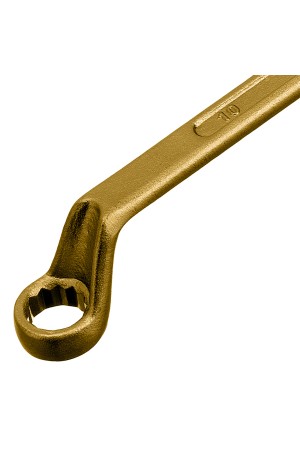 Ключ накидной, 8 х 10 мм, желтый цинк Сибртех