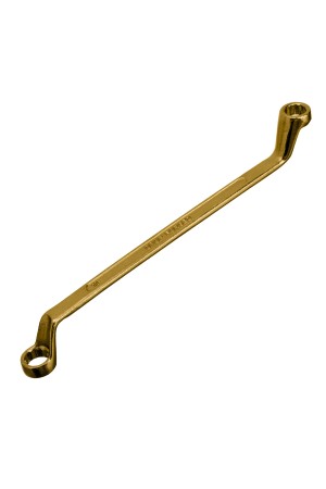 Ключ накидной, 10 х 11 мм, желтый цинк Сибртех