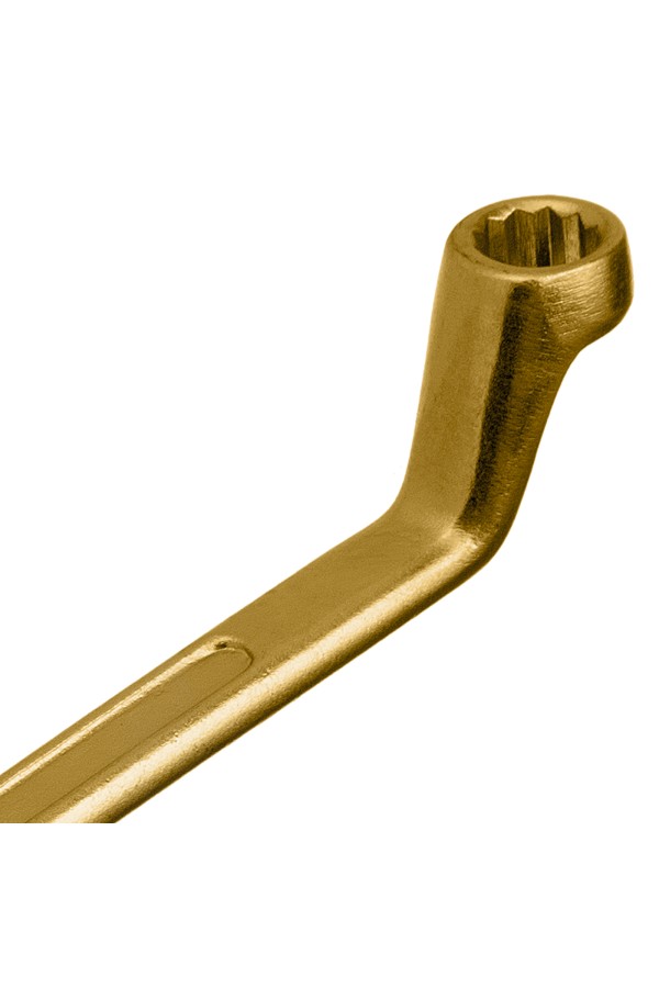 Ключ накидной, 10 х 13 мм, желтый цинк Сибртех