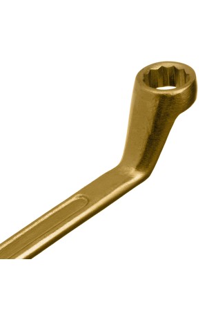 Ключ накидной, 13 х 17 мм, желтый цинк Сибртех