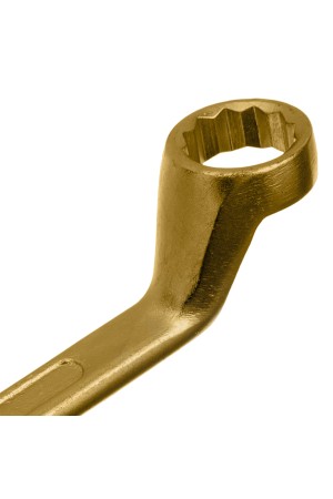 Ключ накидной, 20 х 22 мм, желтый цинк Сибртех