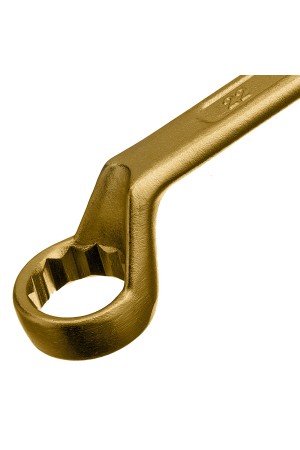 Ключ накидной, 20 х 22 мм, желтый цинк Сибртех