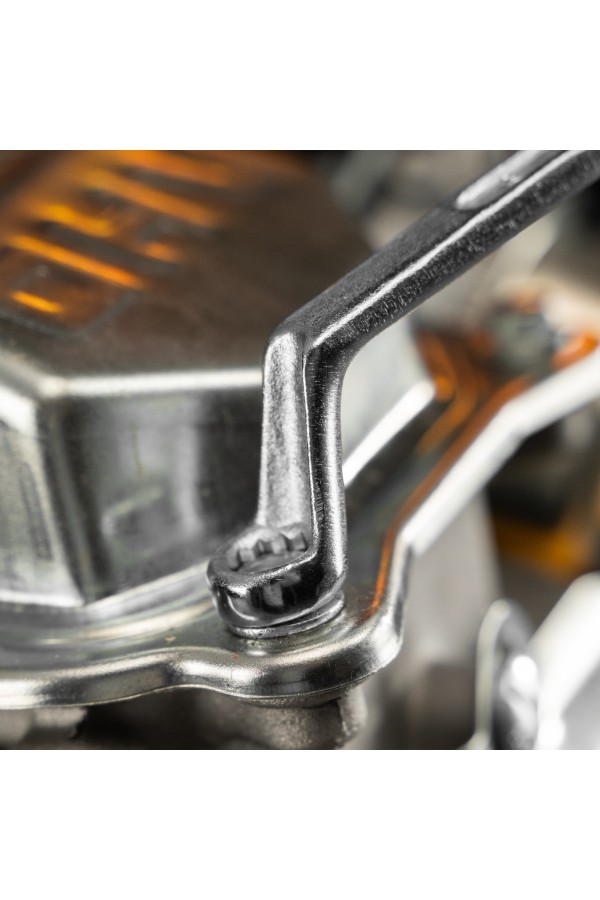 Ключ накидной коленчатый, 8 х 10 мм, хромированный Sparta