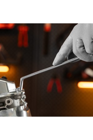 Ключ накидной коленчатый, 8 х 10 мм, хромированный Sparta