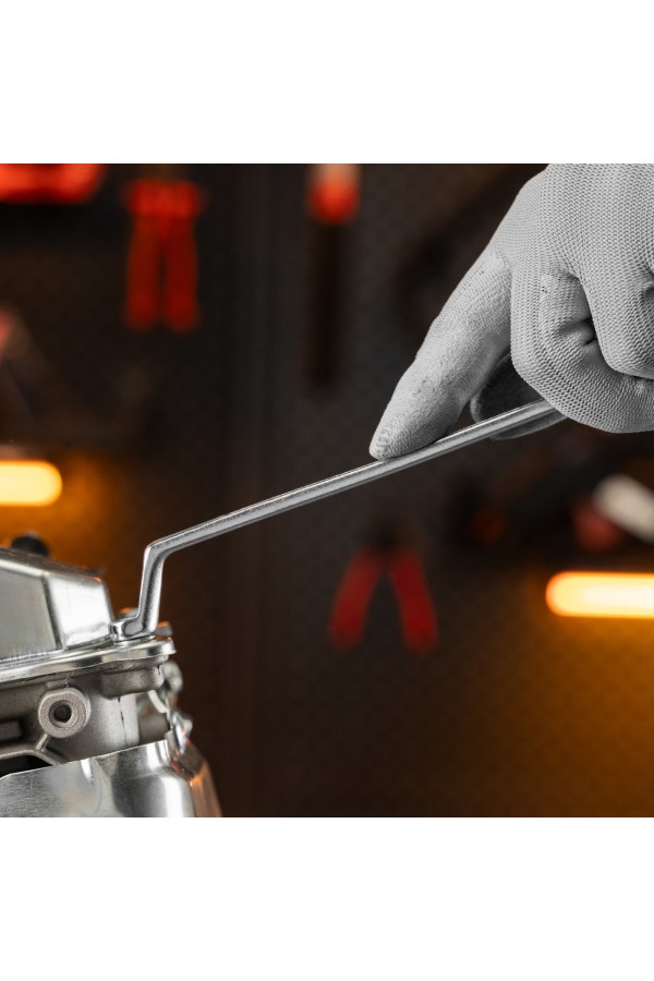 Ключ накидной коленчатый, 8 х 10 мм, хромированный Sparta