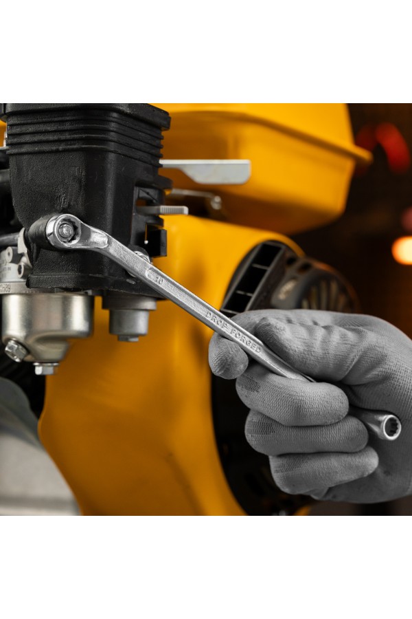 Ключ накидной коленчатый, 8 х 10 мм, хромированный Sparta