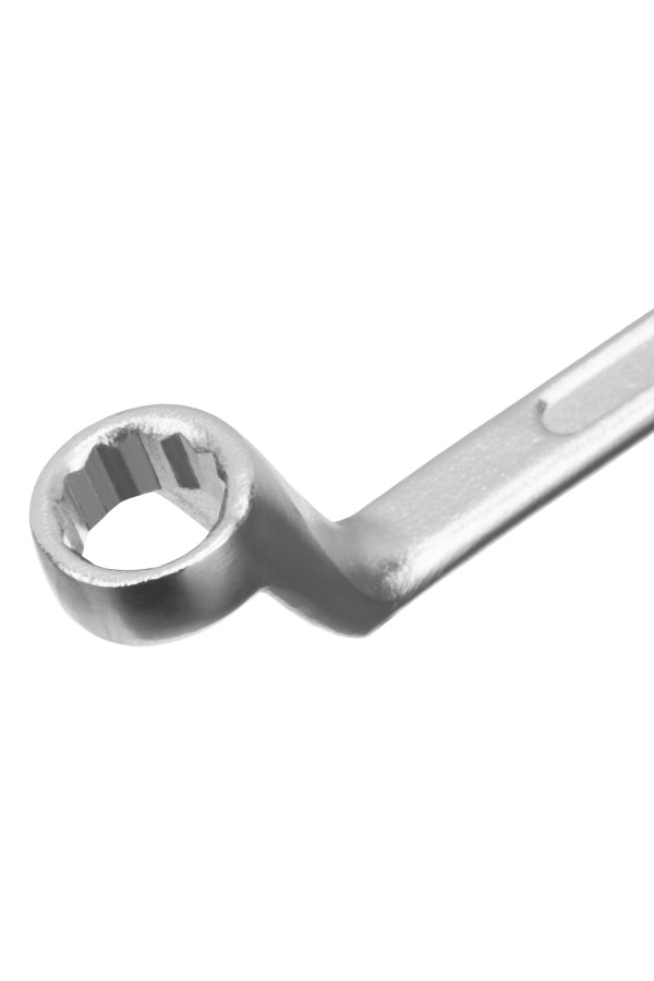 Ключ накидной коленчатый, 12 х 13 мм, хромированный Sparta