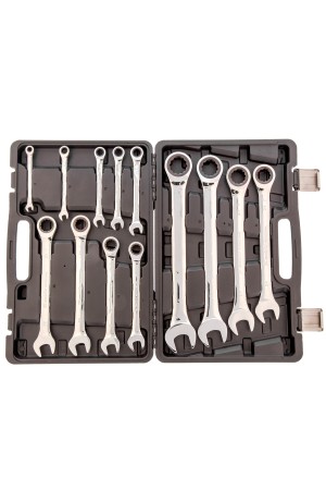 Набор ключей комбинированных, трещоточных 13 шт. Matrix