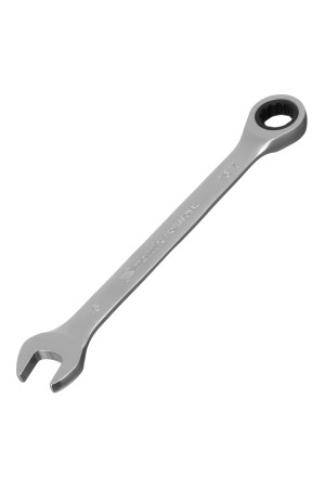 Ключ комбинированный трещоточный, 16 мм, CrV, зеркальный хром Matrix Professional