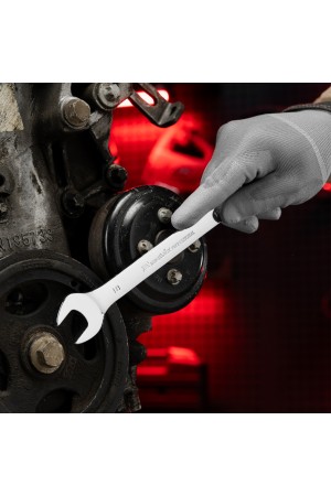 Ключ комбинированный трещоточный, 18 мм, CrV, зеркальный хром Matrix Professional