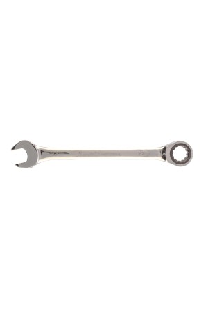 Ключ комбинированный трещоточный, 27 мм, CrV, зеркальный хром Matrix