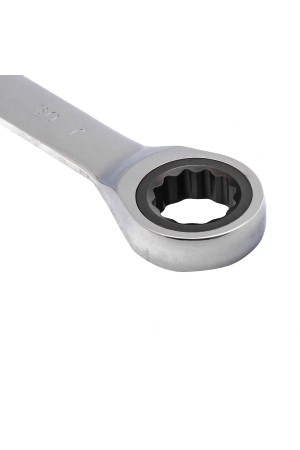 Ключ комбинированный трещоточный, 30 мм, CrV, зеркальный хром Matrix