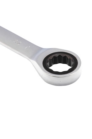 Ключ комбинированный трещоточный, 32 мм, CrV, зеркальный хром Matrix