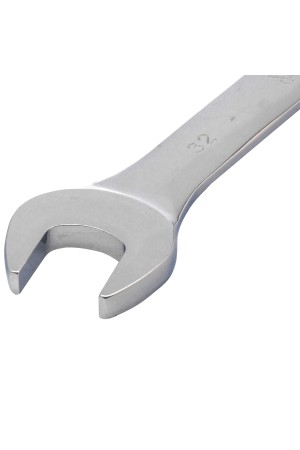 Ключ комбинированный трещоточный, 32 мм, CrV, зеркальный хром Matrix