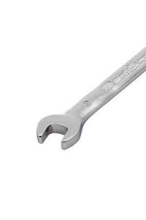 Ключ комбинированный трещоточный, 9 мм, CrV, шарнирный, зеркальный хром Matrix