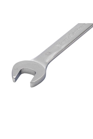 Ключ комбинированный трещоточный, 15 мм, CrV, шарнирный, зеркальный хром Matrix