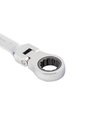 Ключ комбинированный трещоточный, 18 мм, CrV, шарнирный, зеркальный хром Matrix