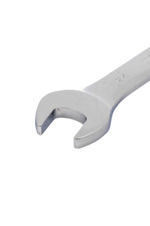 Ключ комбинированный трещоточный, 24 мм, CrV, шарнирный, зеркальный хром Matrix