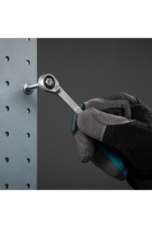 Ключ комбинированный трещоточный, 8 мм, количество зубьев 100 Gross