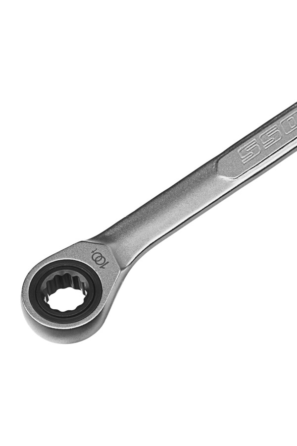 Ключ комбинированный трещоточный, 9 мм, количество зубьев 100 Gross