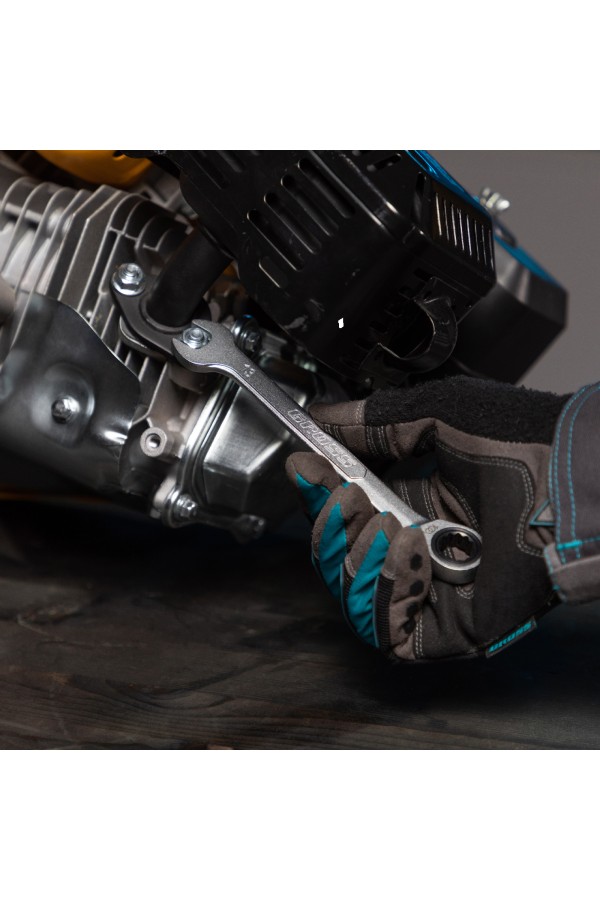 Ключ комбинированный трещоточный, 13 мм, количество зубьев 100 Gross