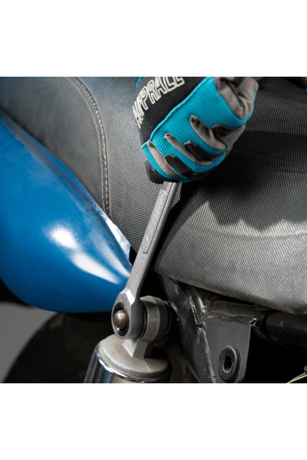 Ключ комбинированный трещоточный, 16 мм, количество зубьев 100 Gross