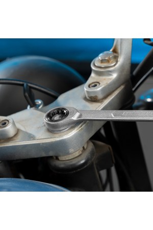 Ключ комбинированный трещоточный, 16 мм, количество зубьев 100 Gross