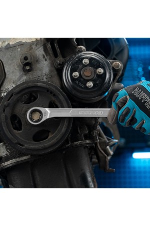 Ключ комбинированный трещоточный, 18 мм, количество зубьев 100 Gross