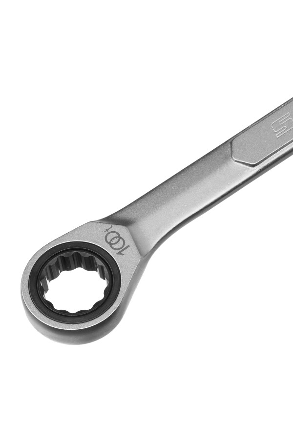 Ключ комбинированный трещоточный, 19 мм, количество зубьев 100 Gross
