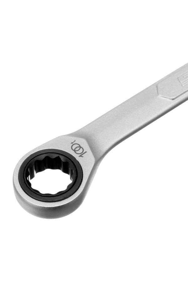 Набор ключей комбинированных трещоточных, количество зубьев 100, СRV, 5 шт, 8- 17 мм Gross