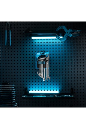 Набор ключей комбинированных трещоточных, количество зубьев 100, СRV, 7 шт, 8-19 мм Gross